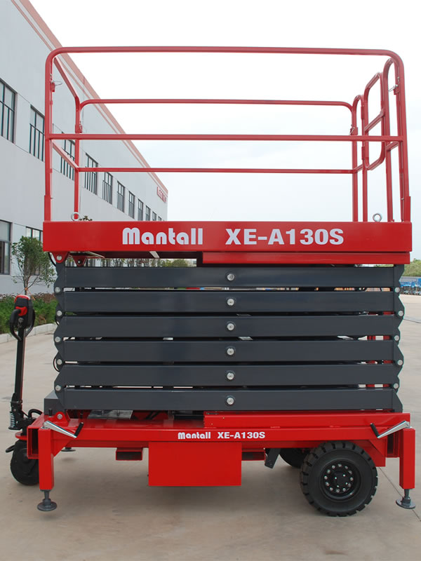 رافعة مقصية سيزر لفت كهربائية متنقلة، XE-A